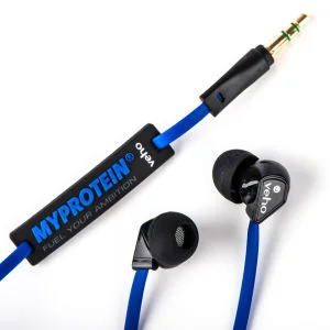 Veho Z1 360 Earphones - Myprotein Exclusive Blue attēls 1