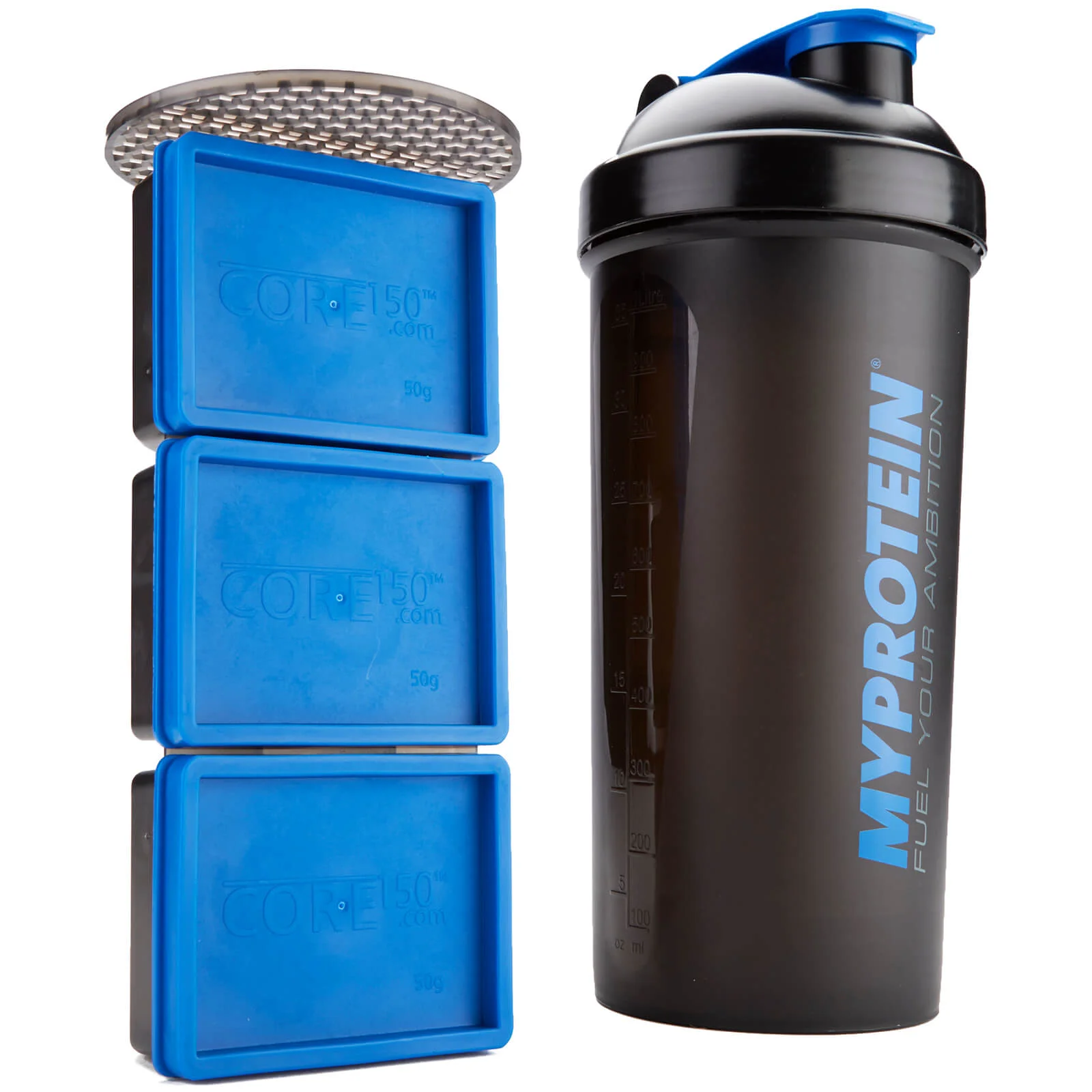 Myprotein CORE 150 Shaker – Black attēls 1