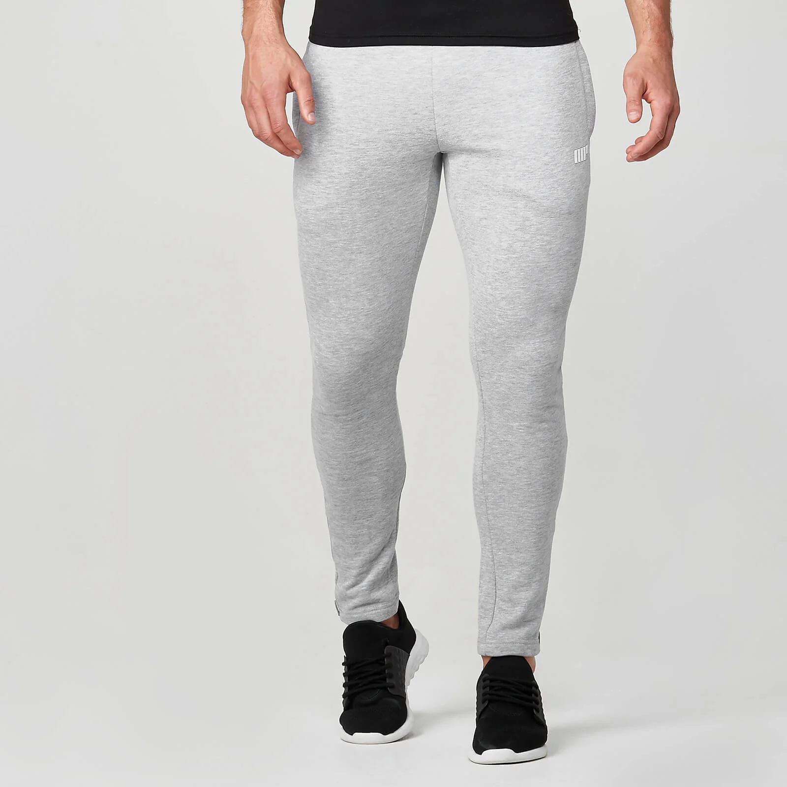 MP Men's Tru-Fit Zip Joggers - Grey - S attēls 1