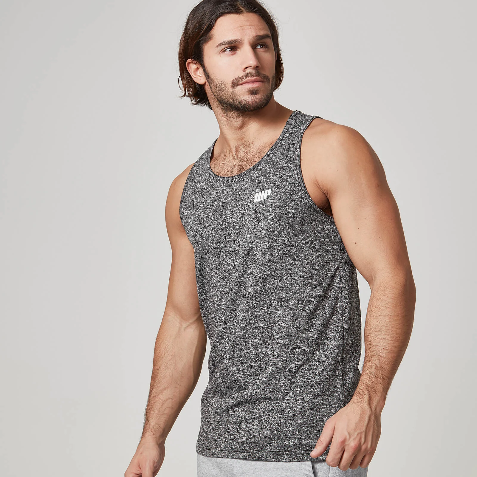 Dry-Tech Tank Top - S - Pelēka attēls 1