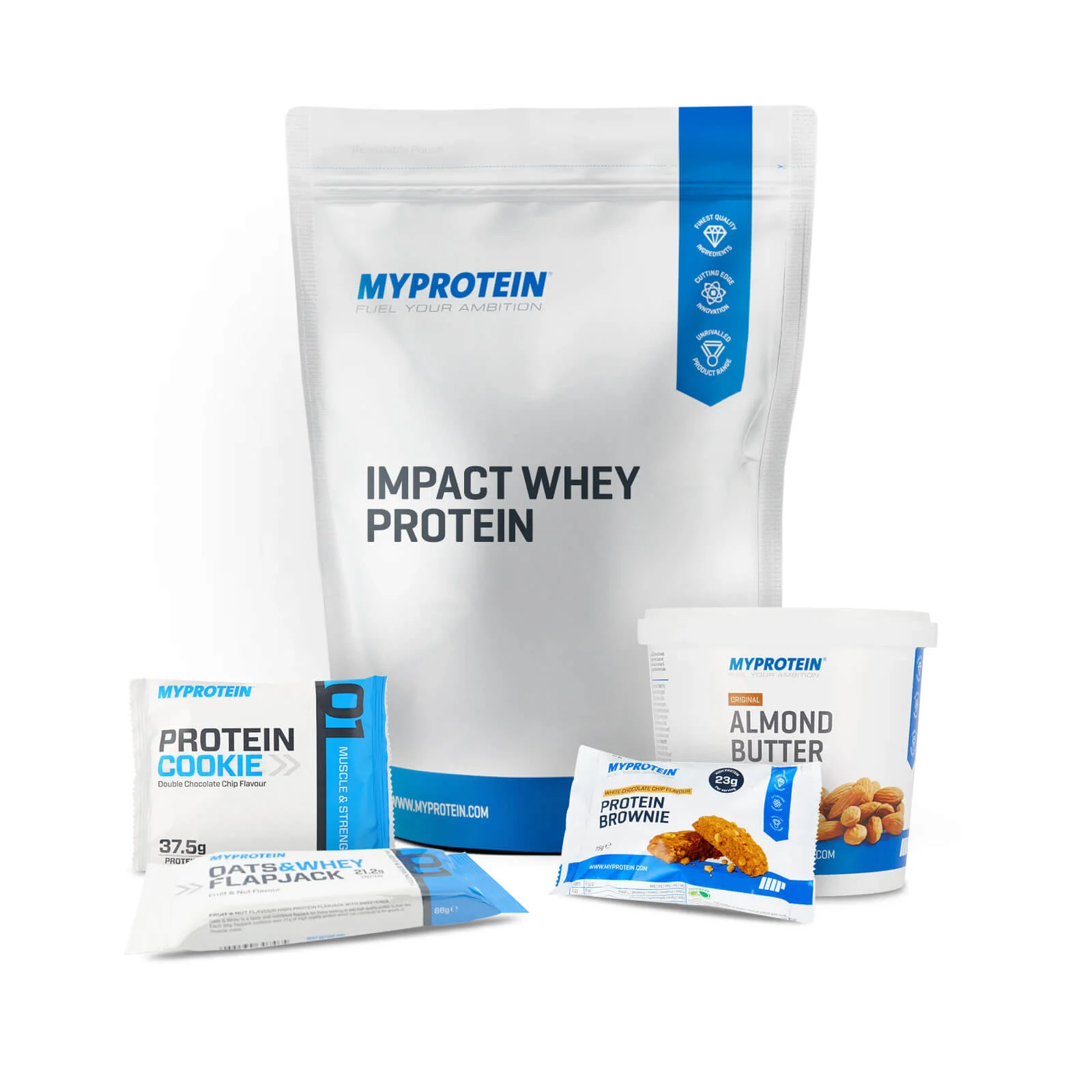 Myprotein White Chocolate Bundle attēls 1