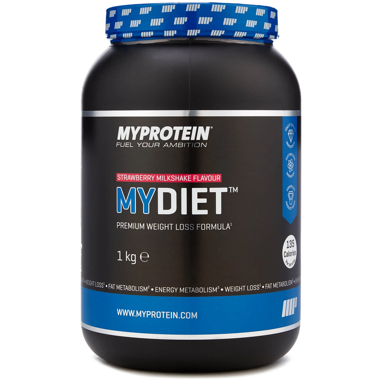 THE Diet - 1kg - Zemeņu piena kokteilis attēls 1