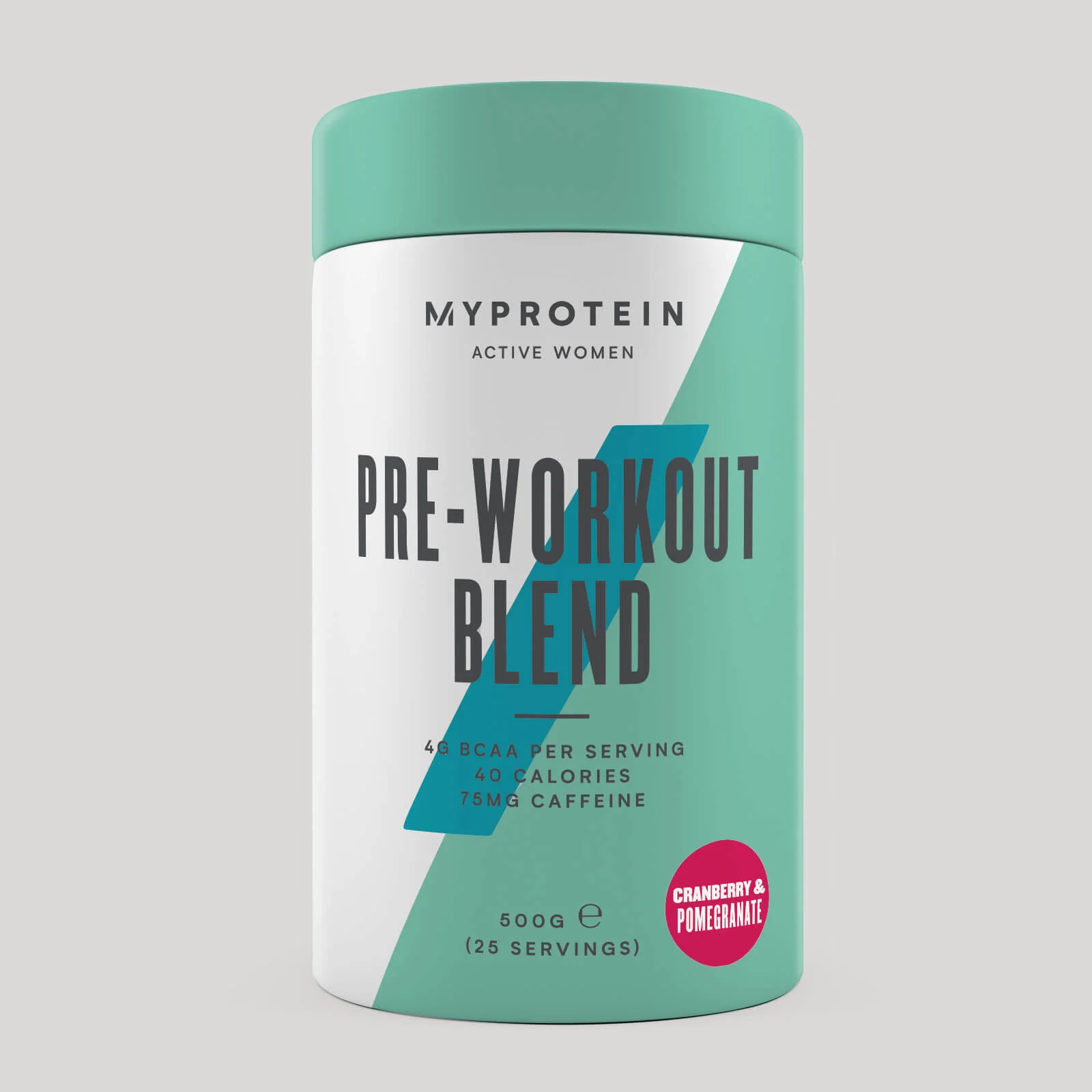 Active Women Pre-Workout™ - 500g - Cranberry and Pomegranate attēls 1