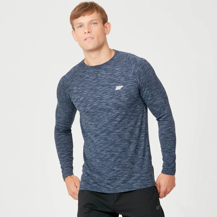 MP vīriešu krekliņš ar garām piedurknēm - Army Green/Black