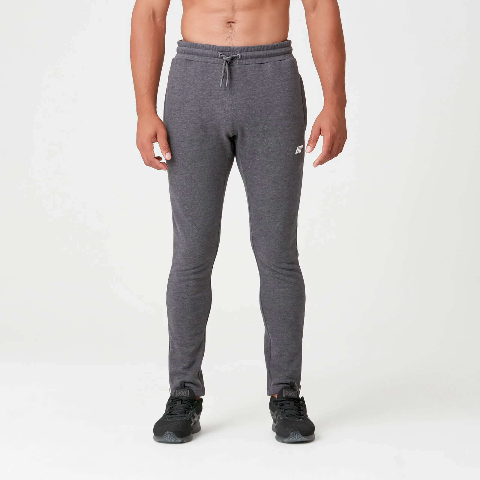 MP Men's Tru-Fit Slim Fit Joggers - Charcoal Marl - XS attēls 1