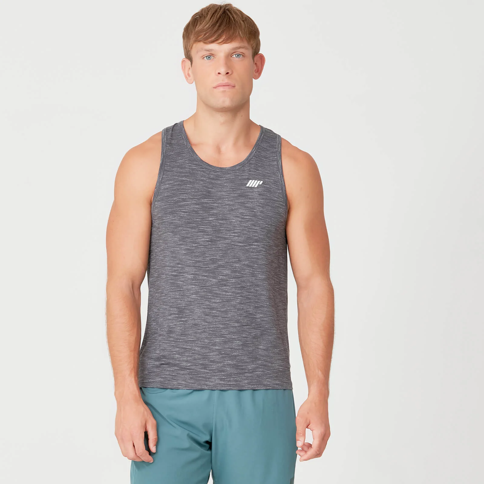 Performance tops bez piedurknēm - ogļu pelēks - XS attēls 1