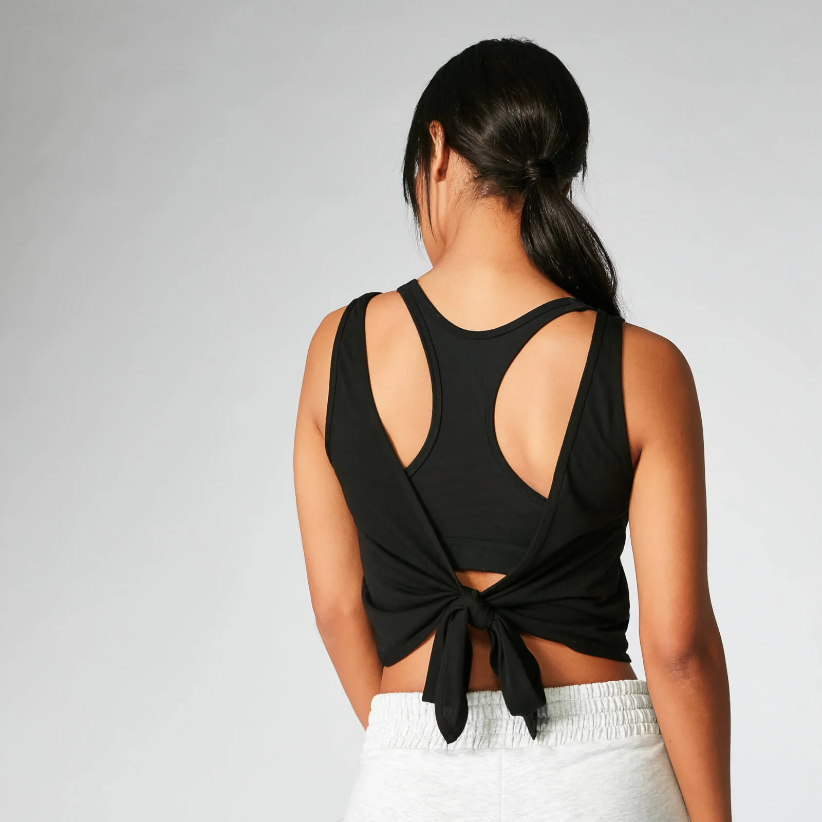 MP Tie-Up Vest - Black - XS attēls 1