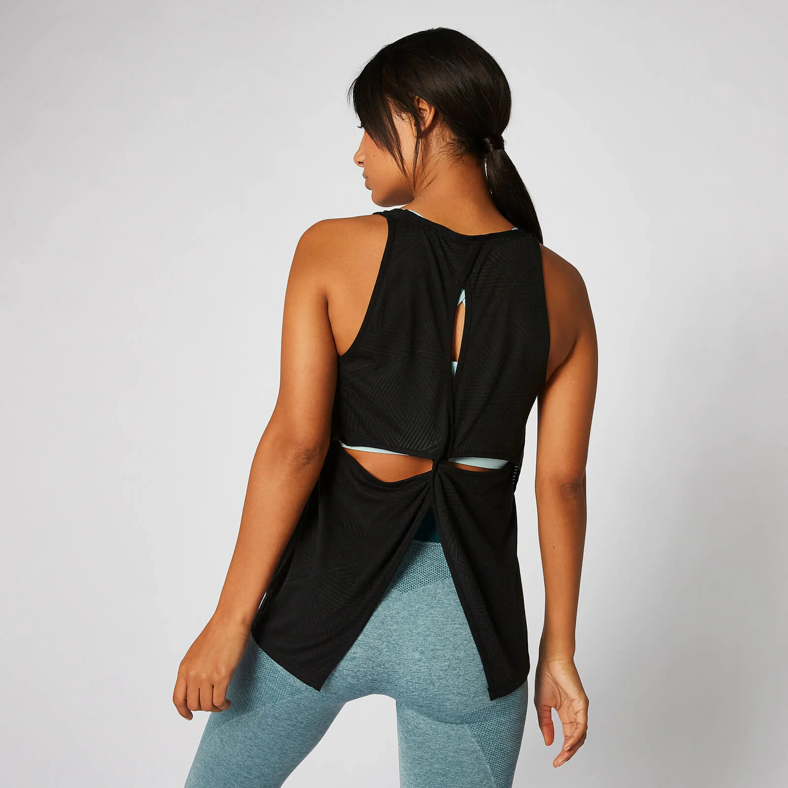 Bliss Burnout tops - Melns - XS attēls 1