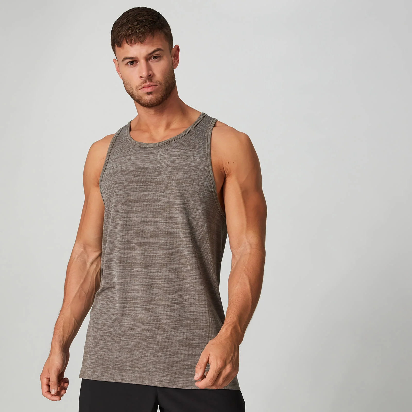 MP Aero-Knitted Tank - Driftwood Marl - XS attēls 1