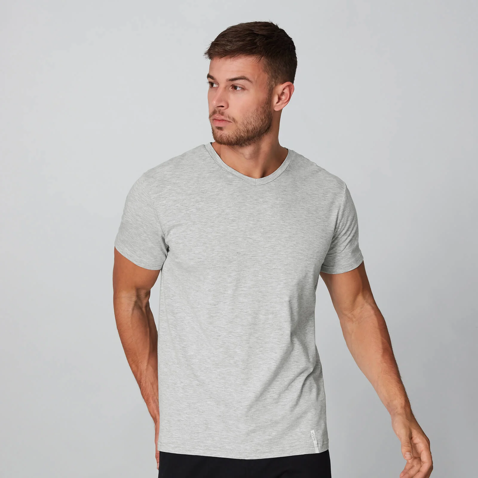 MP Luxe Classic V-Neck - Silver - XS attēls 1
