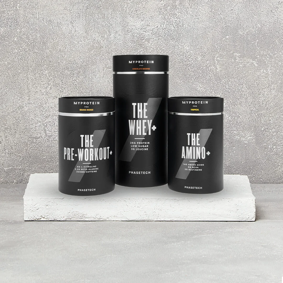Myprotein THE PhaseTech Bundle - Berry - Orange Mango - Chocolate Brownie attēls 1