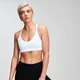 MP Sieviešu Power Mesh sporta krūšturis - Balts