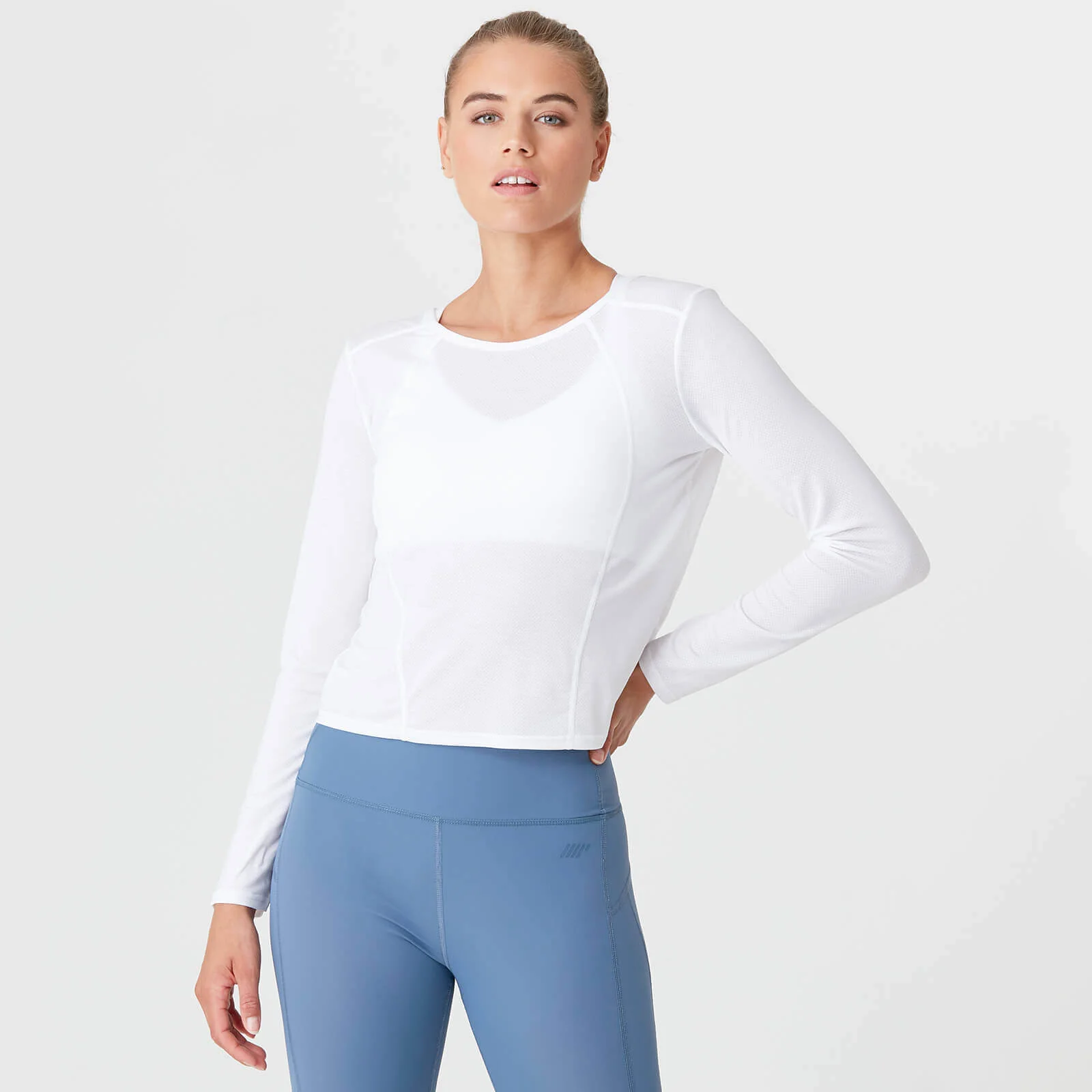 Myprotein Dry Tech Long Sleeve T-Shirt - White - XS attēls 1