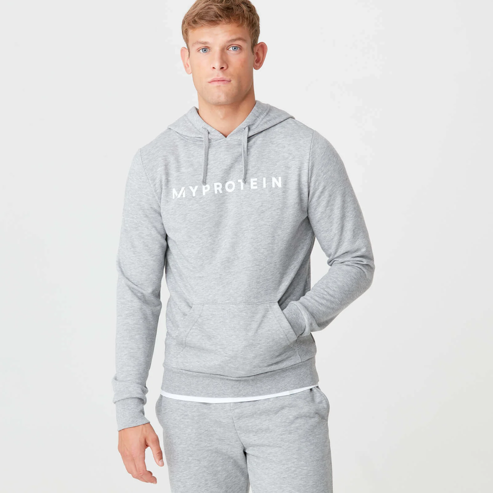 MP The Original Pullover Hoodie - Grey Marl - XS attēls 1