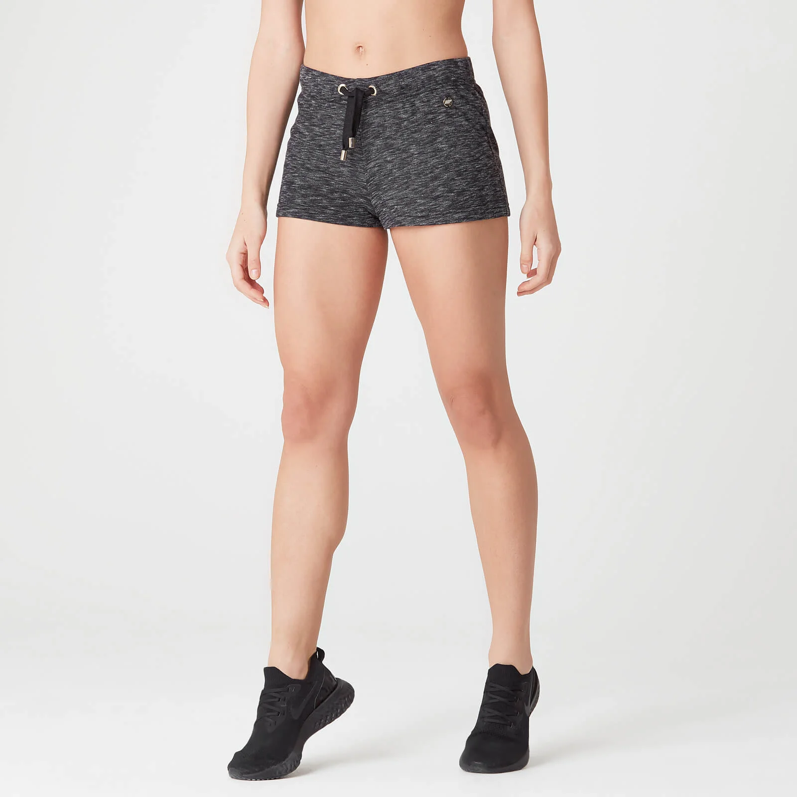 Luxe Lounge Shorts - Black Heather - XS attēls 1