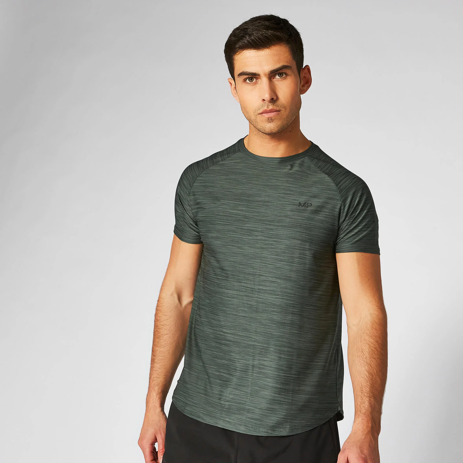 Myprotein Dry Tech Infinity T-Shirt - Pine Marl - XS attēls 1