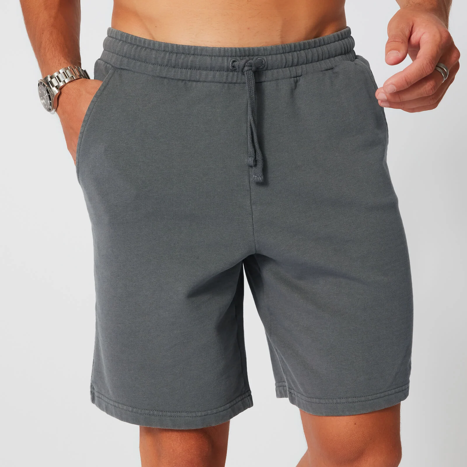 Washed sporta šorti - Pelēki - XS attēls 1
