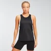 Racer Back sporta tops - Melns