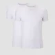Luxe Classic t-kreklu dubultpaka - Balts/Balts