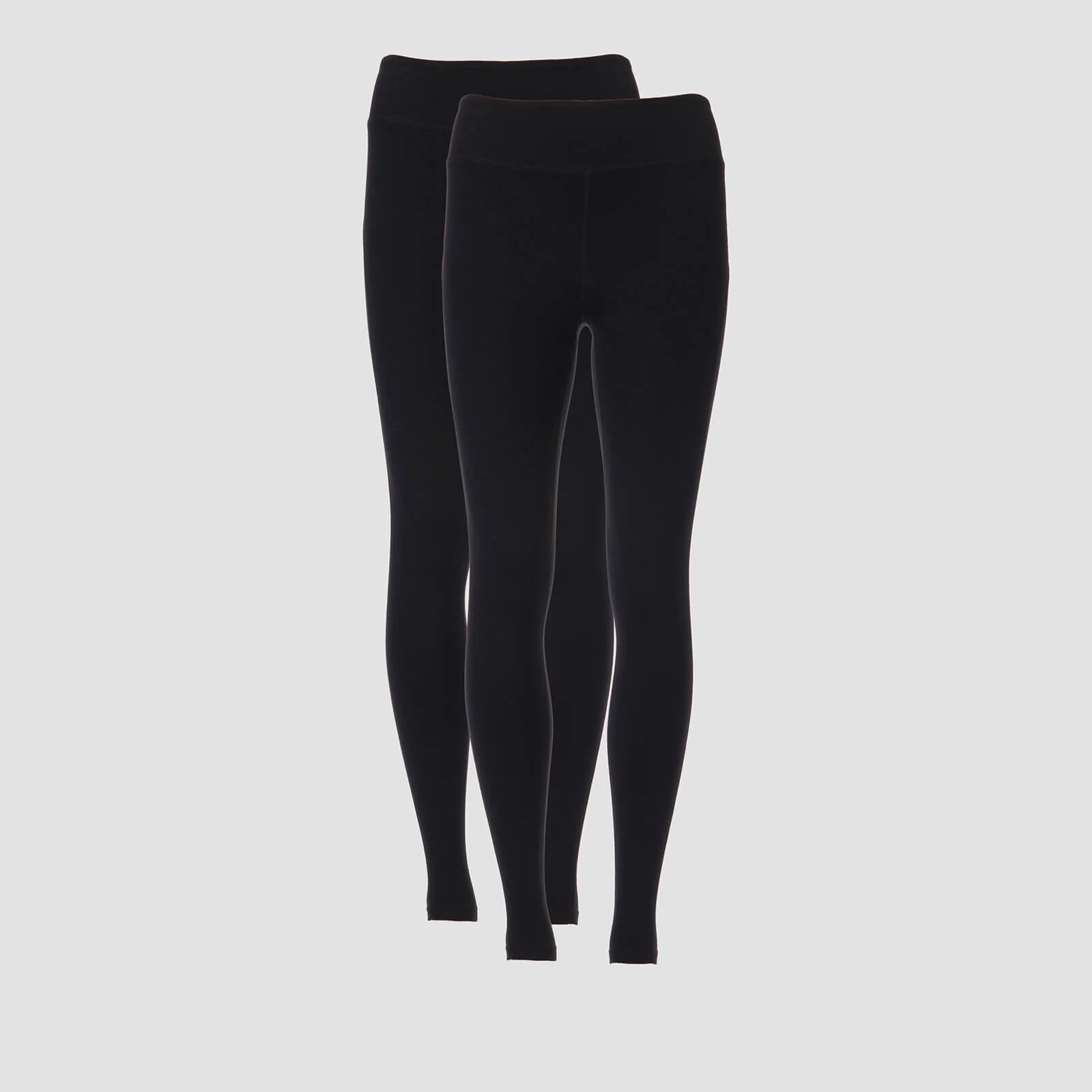 MP Women's Power Classic Leggings - Black/Black (2 Pack) - XS attēls 1