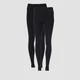 MP Women's Power Classic & Mesh Leggings - Black/Black (2 Pack)