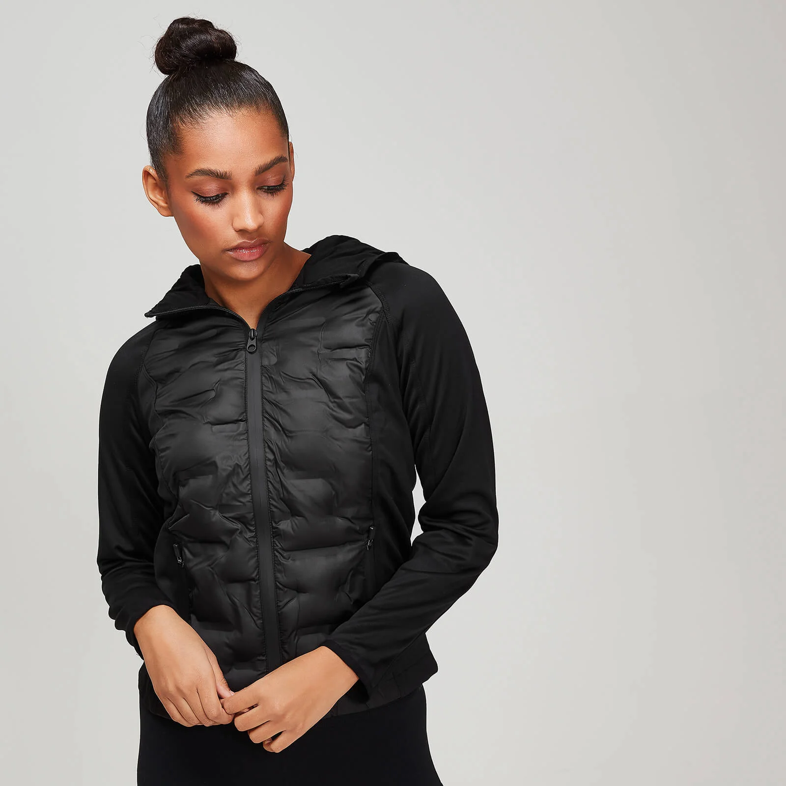 MP Women's Elite Train Jacket - Black - XS attēls 1