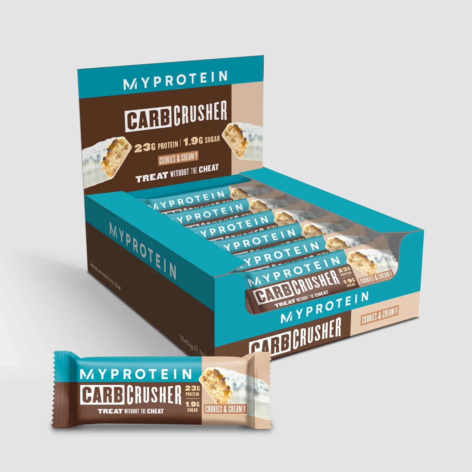 Myprotein Retail Carb Crusher - Cepumi un saldais krējums attēls 1
