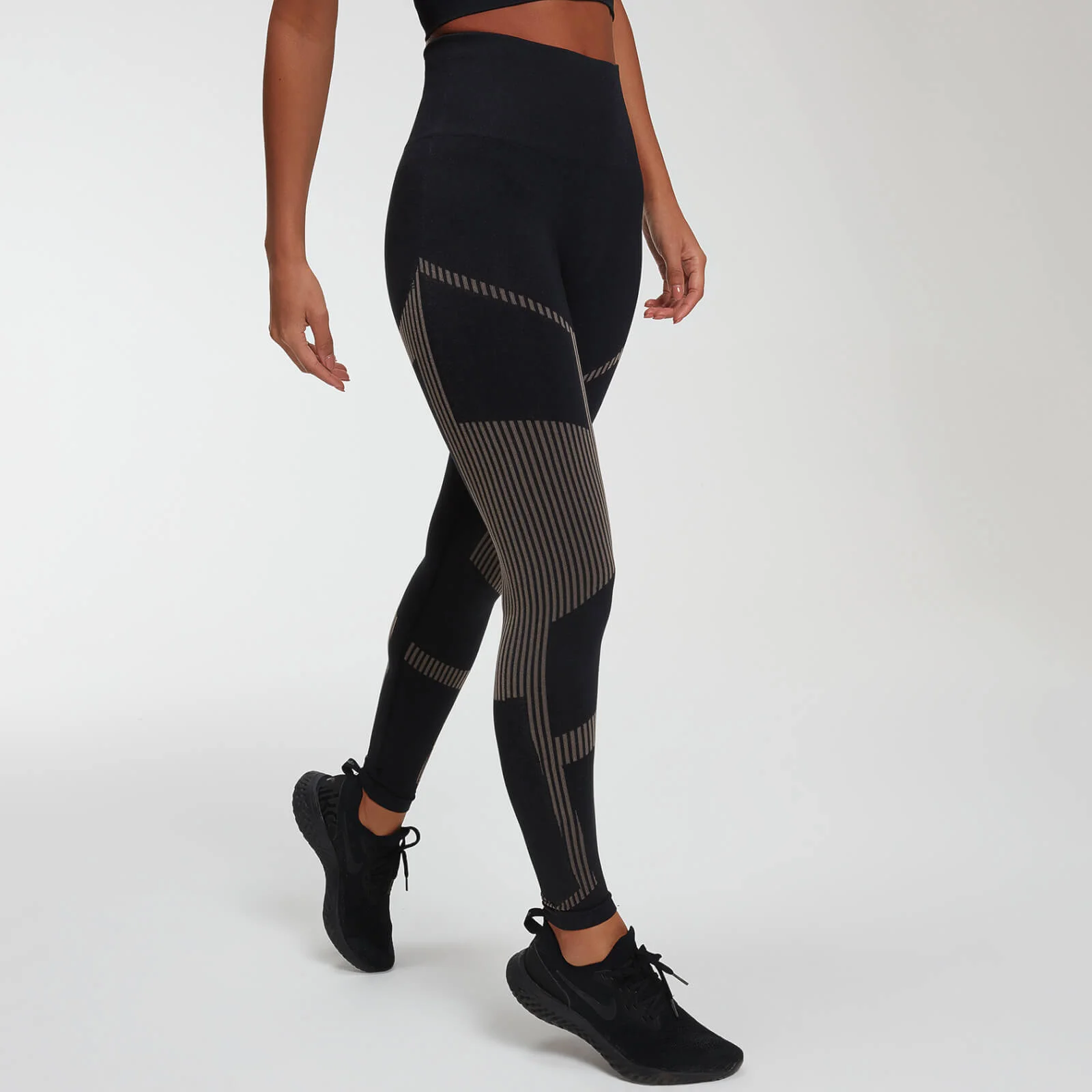 MP Women's Impact Seamless Leggings - Black - XS attēls 1