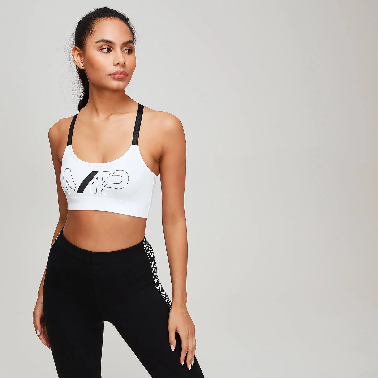 MP Rest Day Women's Sports Bra - White - XS attēls 1