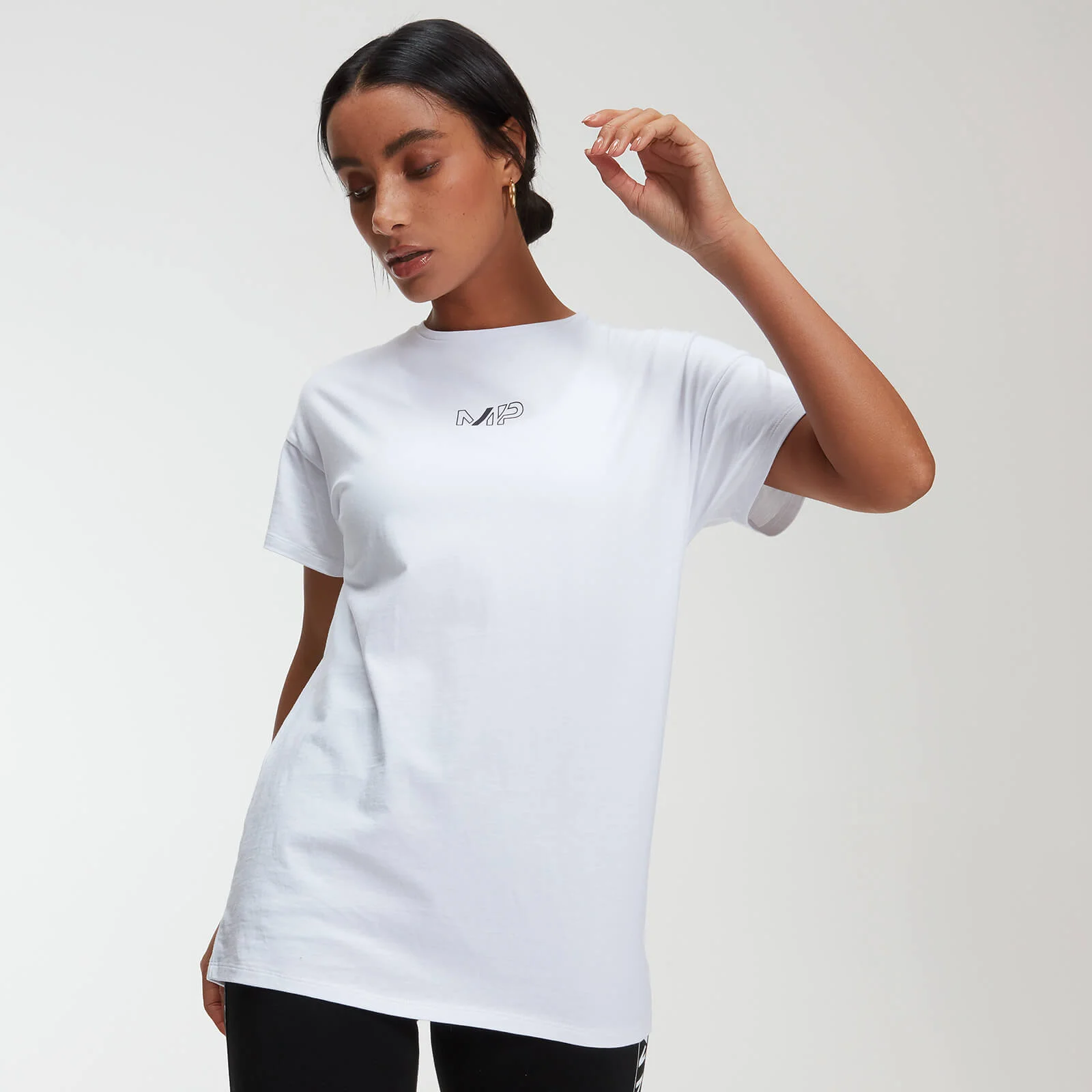 MP Power Women's Oversized T-Shirt - White - XS attēls 1