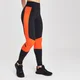 MP Colour Block Branded sieviešu sporta legingi - Melni