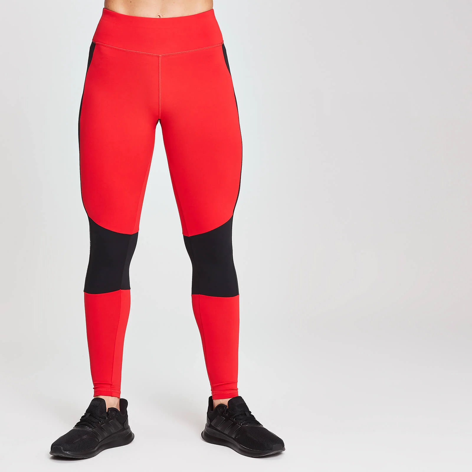 MP Colour Block Branded sieviešu sporta legingi - Sarkani - XS attēls 1
