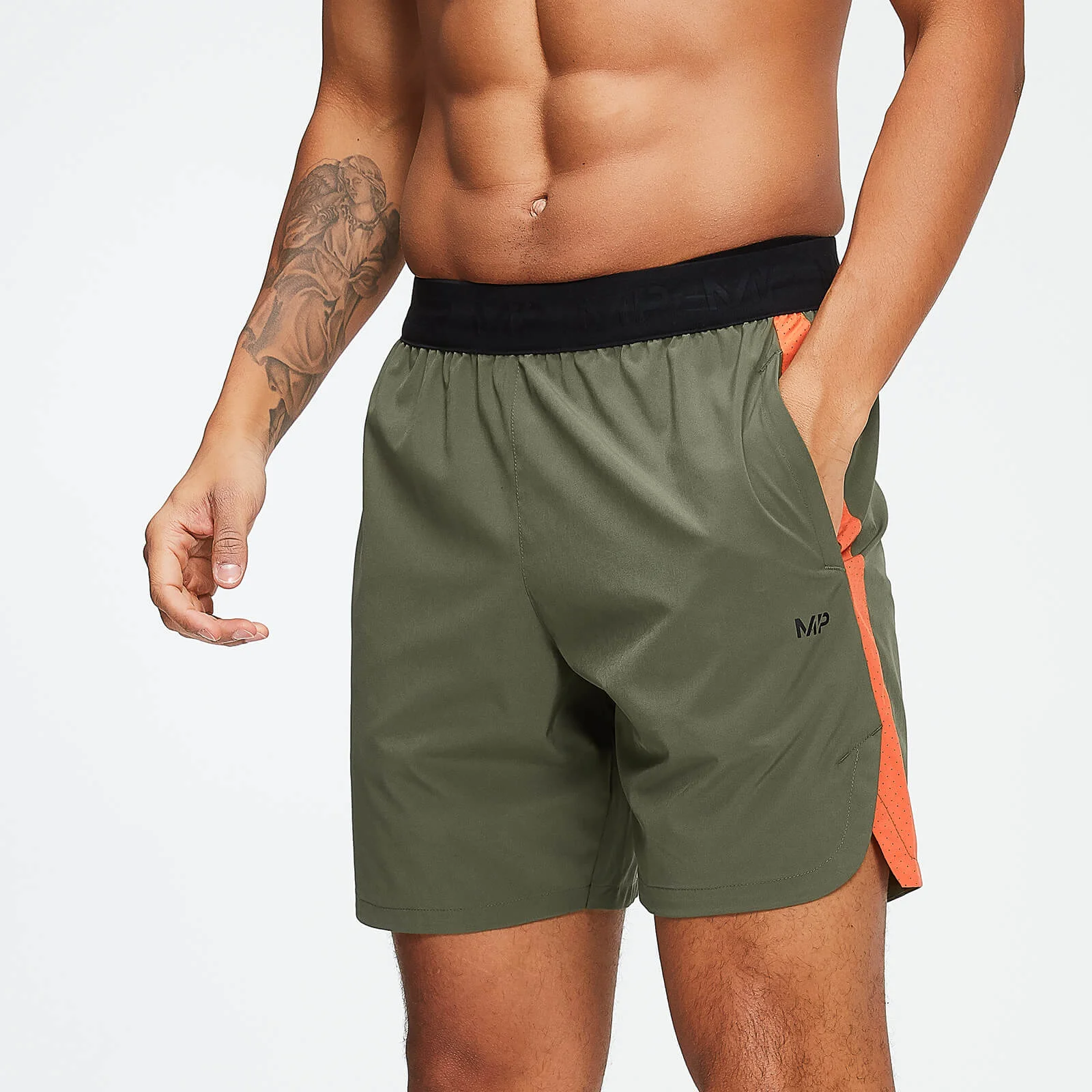 MP Men's Training Shorts - Army Green - XS attēls 1