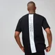 MP Rest Day Stripe Graphic vīriešu t-krekls - Melns