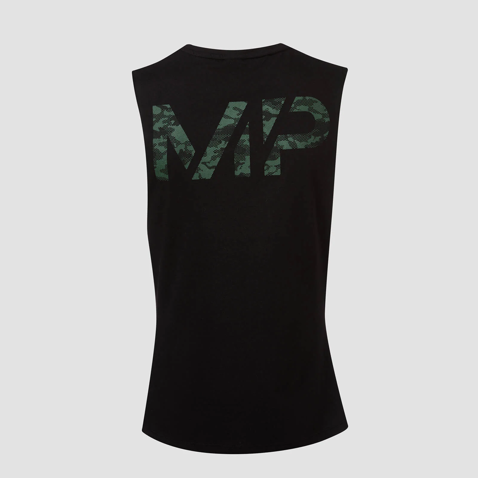MP Geo Camo sporta krekls bez piedurknēm - Melns/Zaļš - XS attēls 1