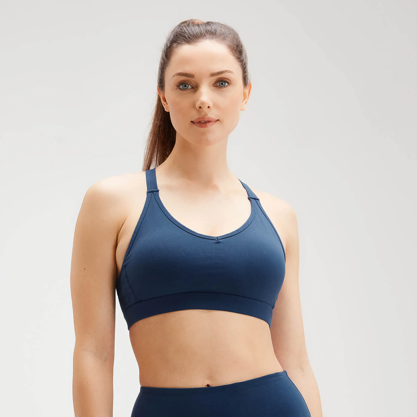 MP Women's Power Mesh Sports Bra - Dark Blue - XS attēls 1