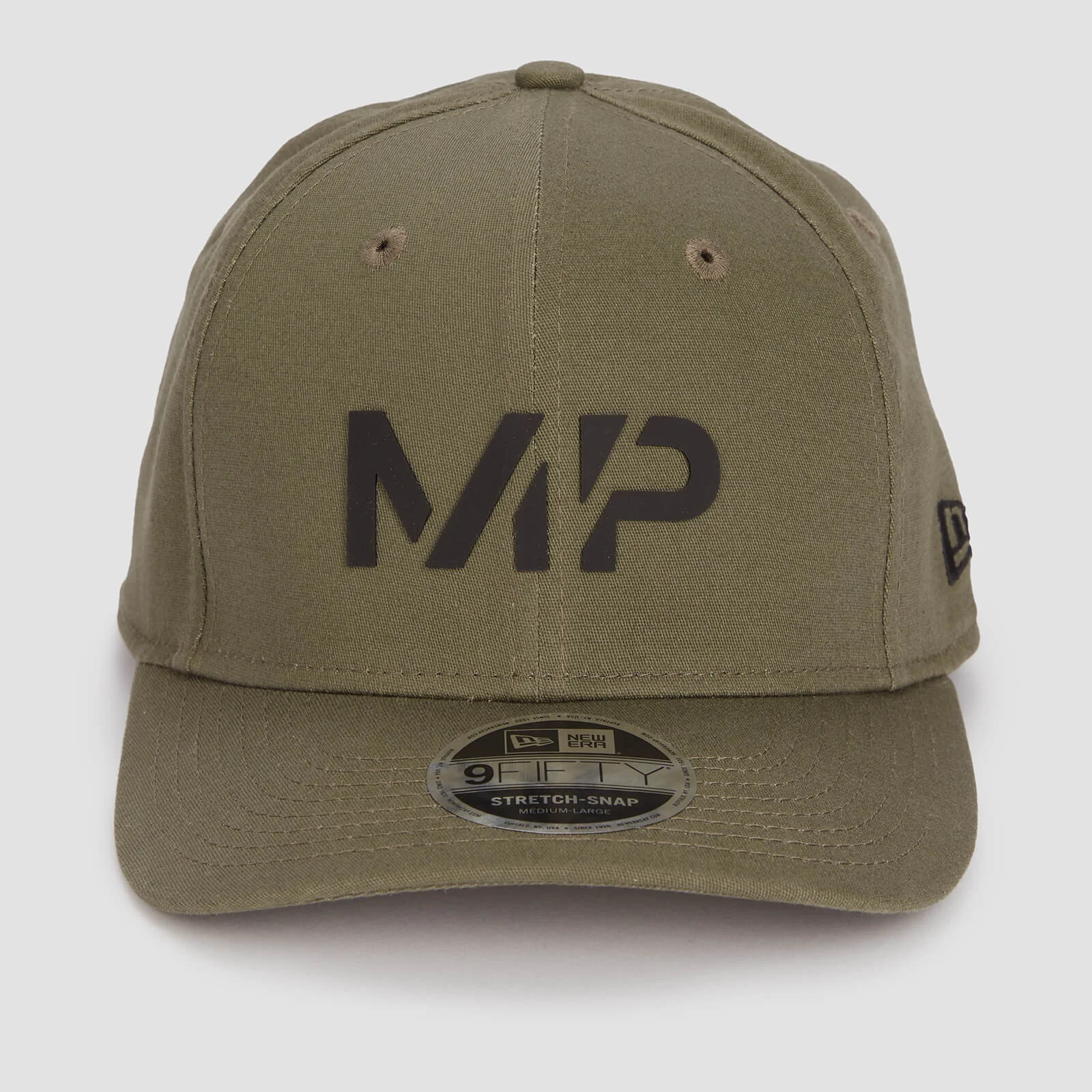 MP New Era 9FIFTY Stretch Snapback - Dark Olive/Black - S-M attēls 1