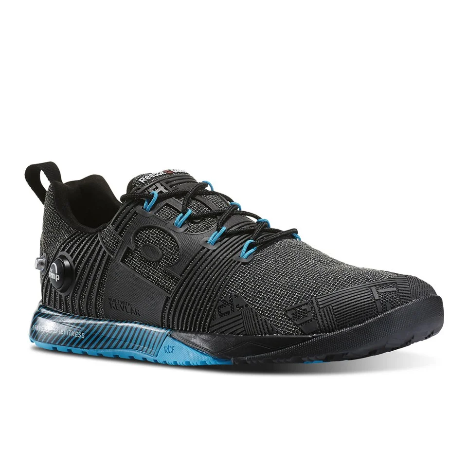 Reebok CrossFit Nano Pump Fusion Trainers - Black/Blue attēls 1