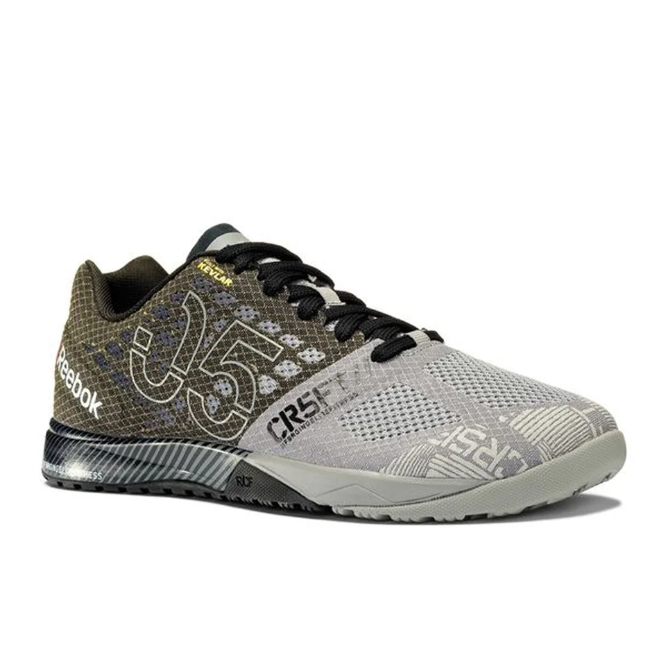 Reebok Men's Crossfit Nano 5.0 Trainers - Grey/Black attēls 1