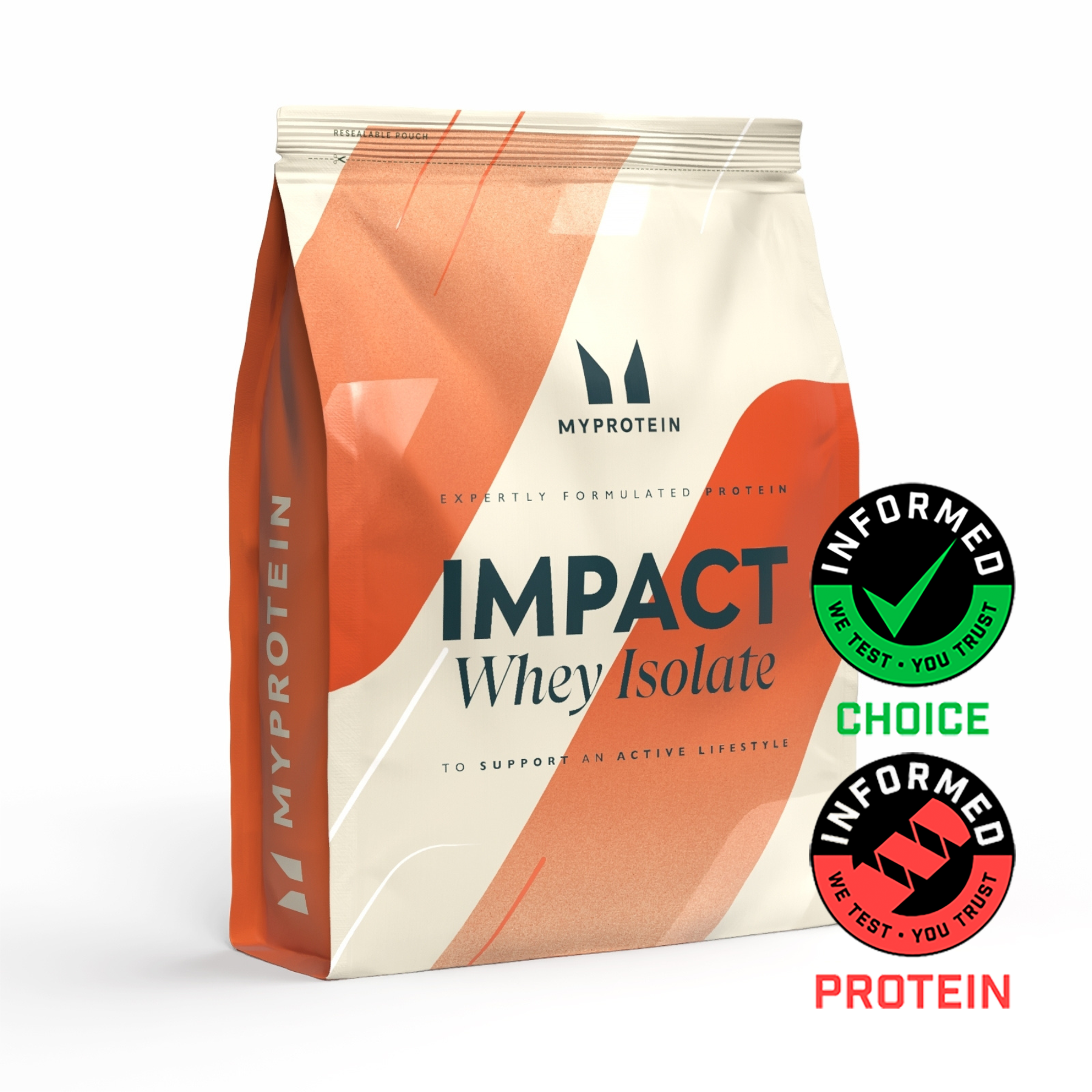 Impact Whey Isolate - 900G - 30Porcijas - Nearomatizēts attēls 1