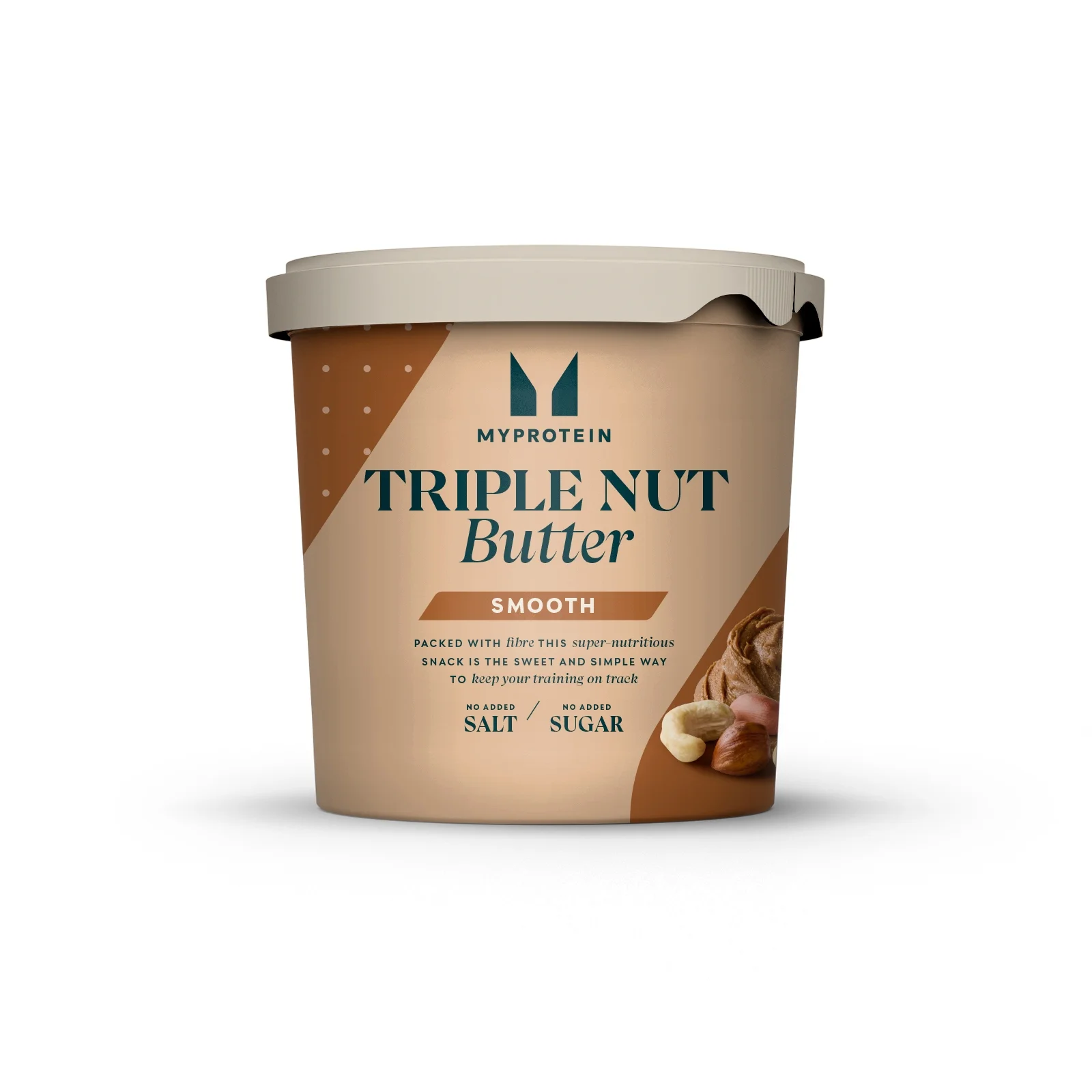 Dabīgs trīs riekstu sviests - 1kg attēls 1