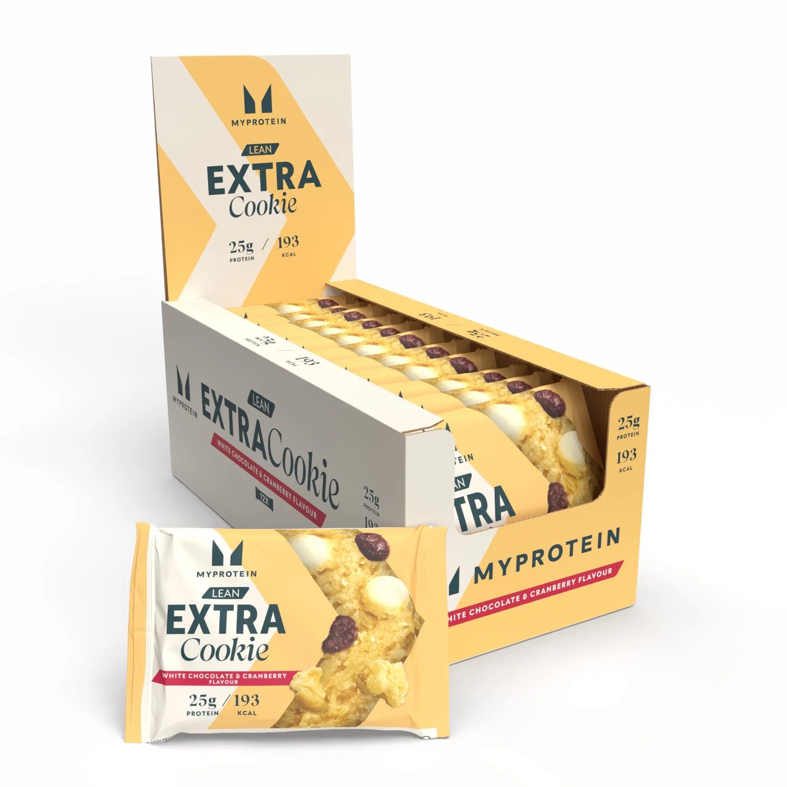 Mazkaloriju cepums - Cranberry & White Chocolate attēls 1