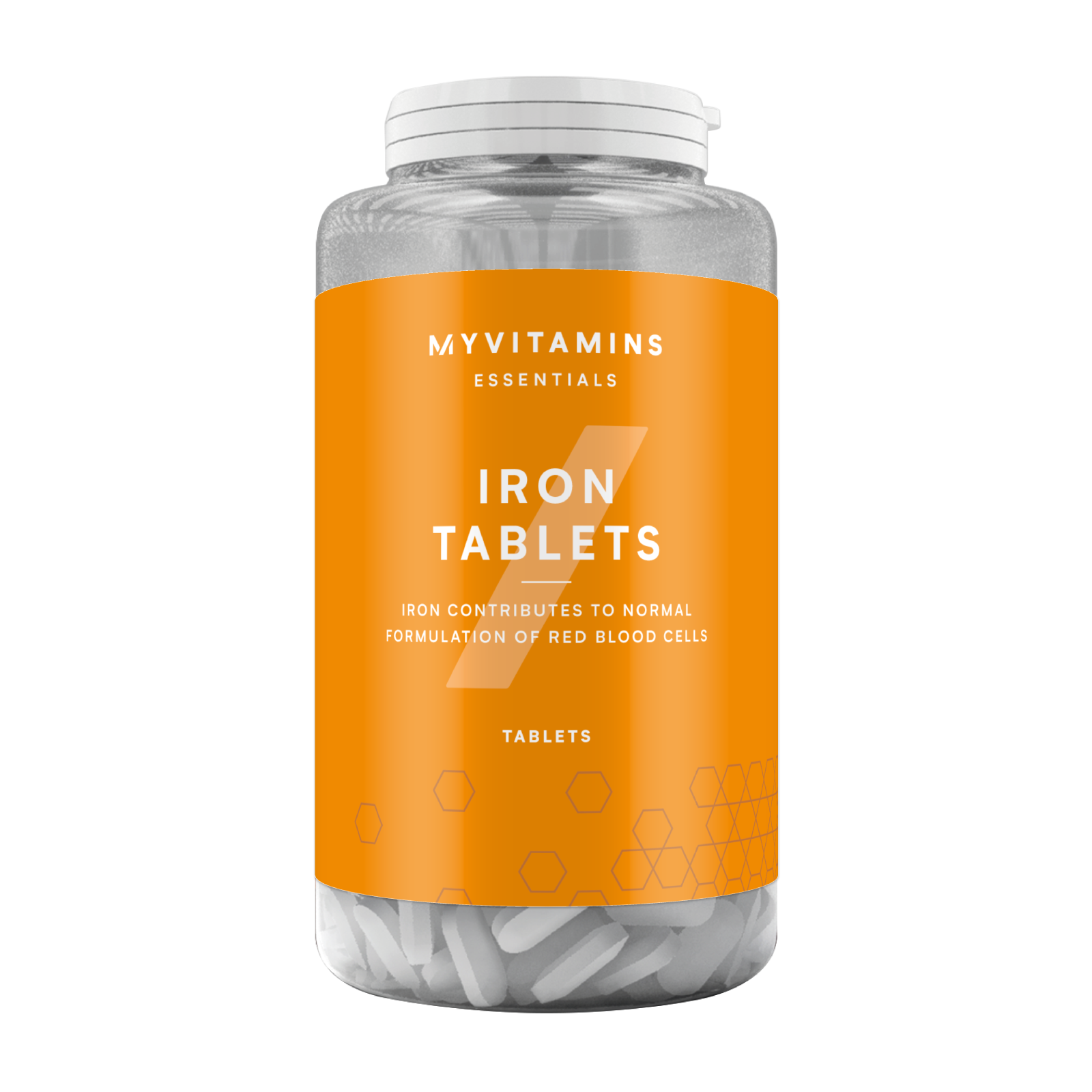 Myvitamins Iron Tablets - 90tabletes attēls 1