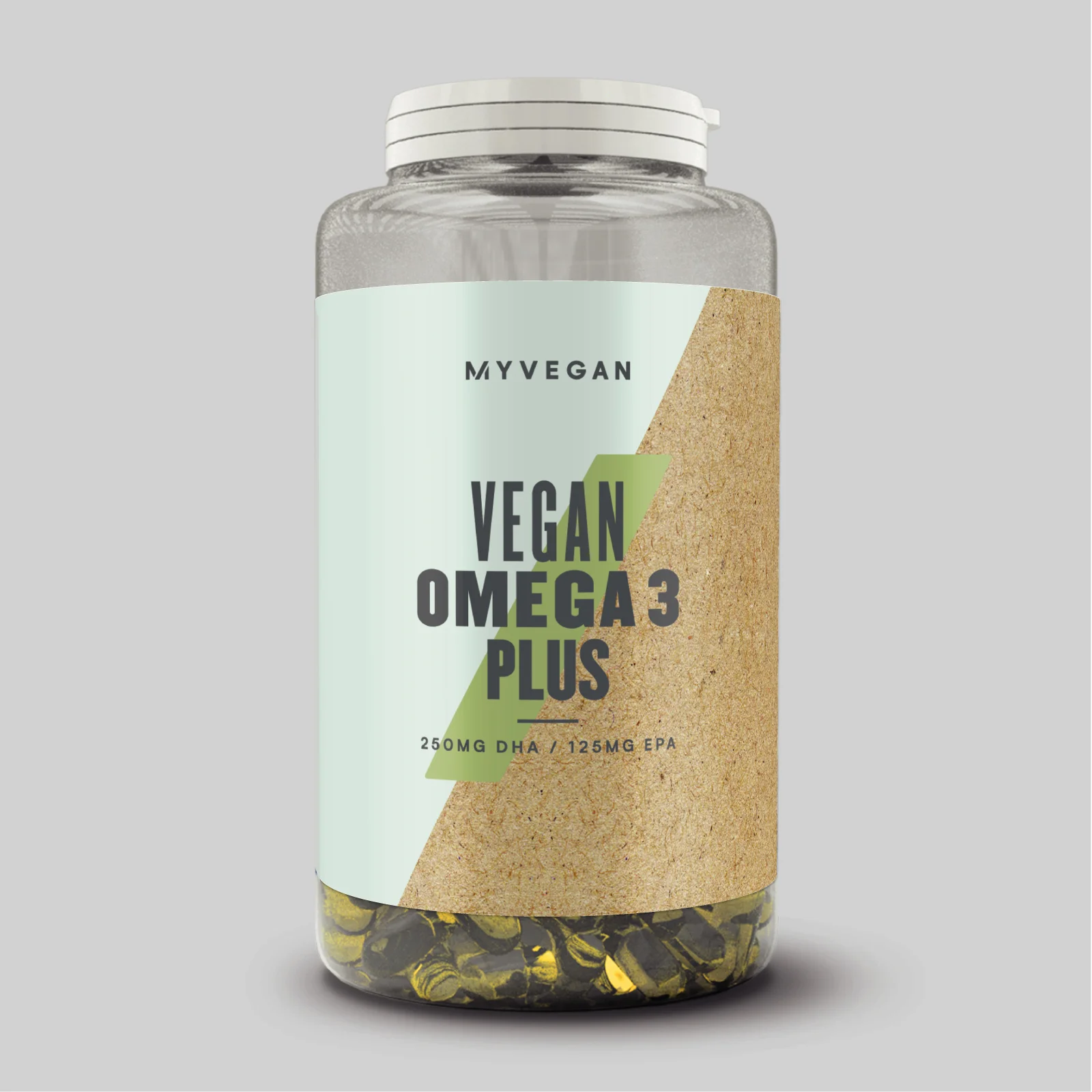 Vegānu Omega 3 Plus - 180mīkstās želejas kapsulas attēls 1