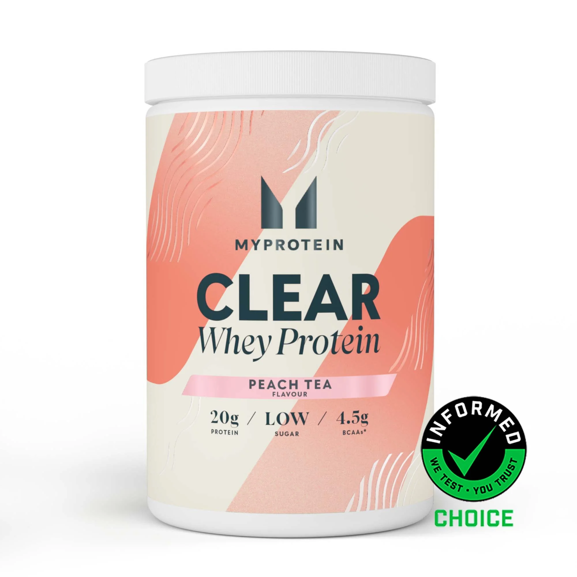 Clear Whey Protein - 500g - 20Porcijas - Peach Tea attēls 1