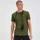 MP vīriešu krekliņš ar īsām piedurknēm - Army Green/Black
