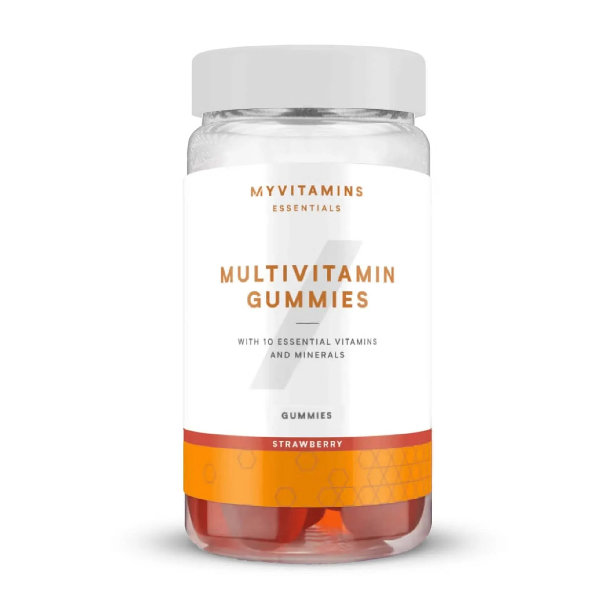 Multivitamīnu želejas konfektes - 60gummies - Zemenes attēls 1