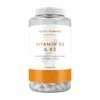 D3 un K2 vitamīna kapsulas