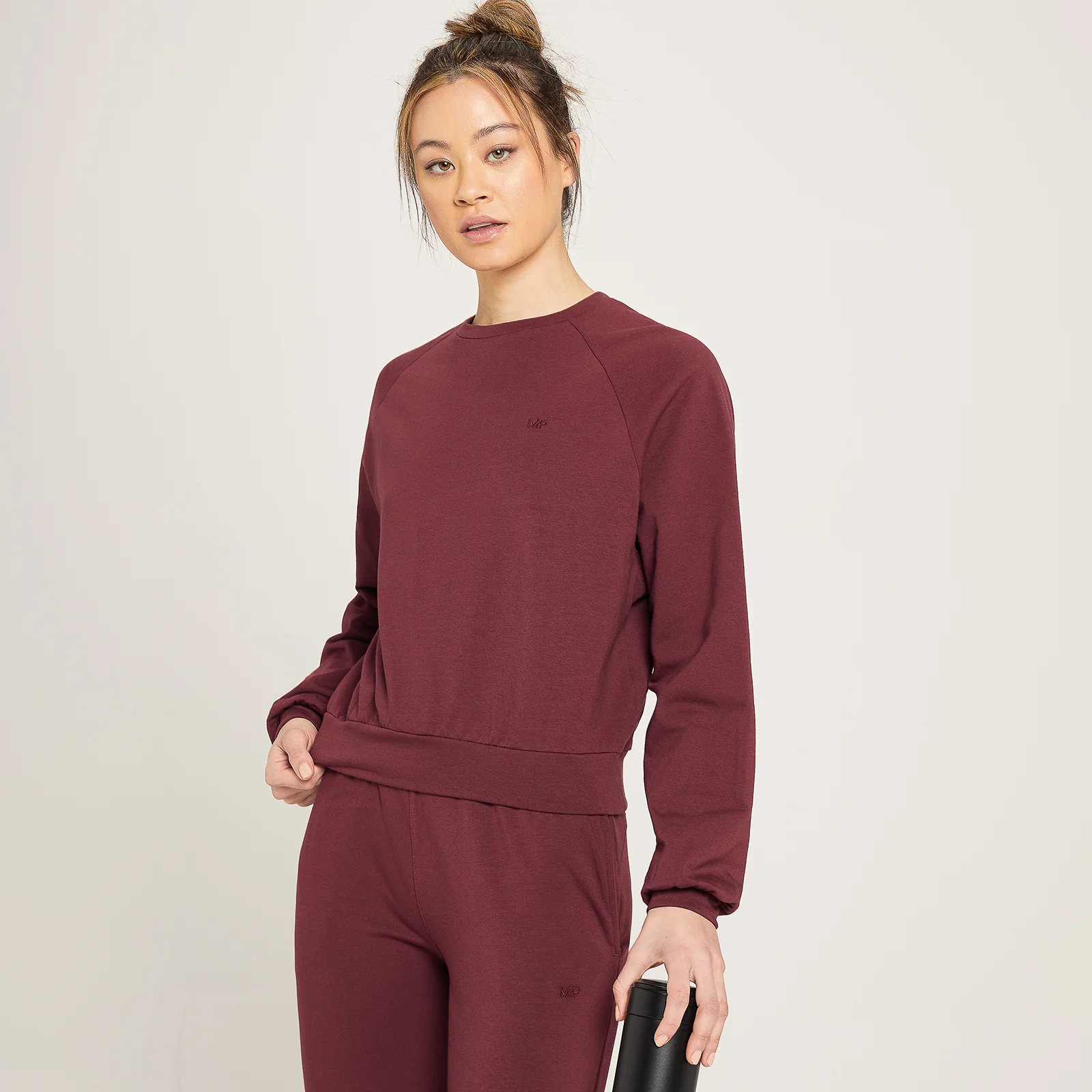 MP Women's Composure Sweatshirt- Washed Oxblood - XXS attēls 1