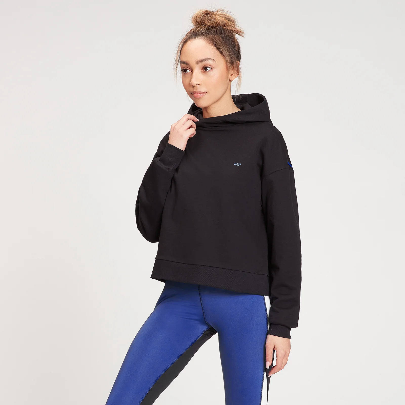 MP Women's Engage Hoodie - Black - XXS attēls 1